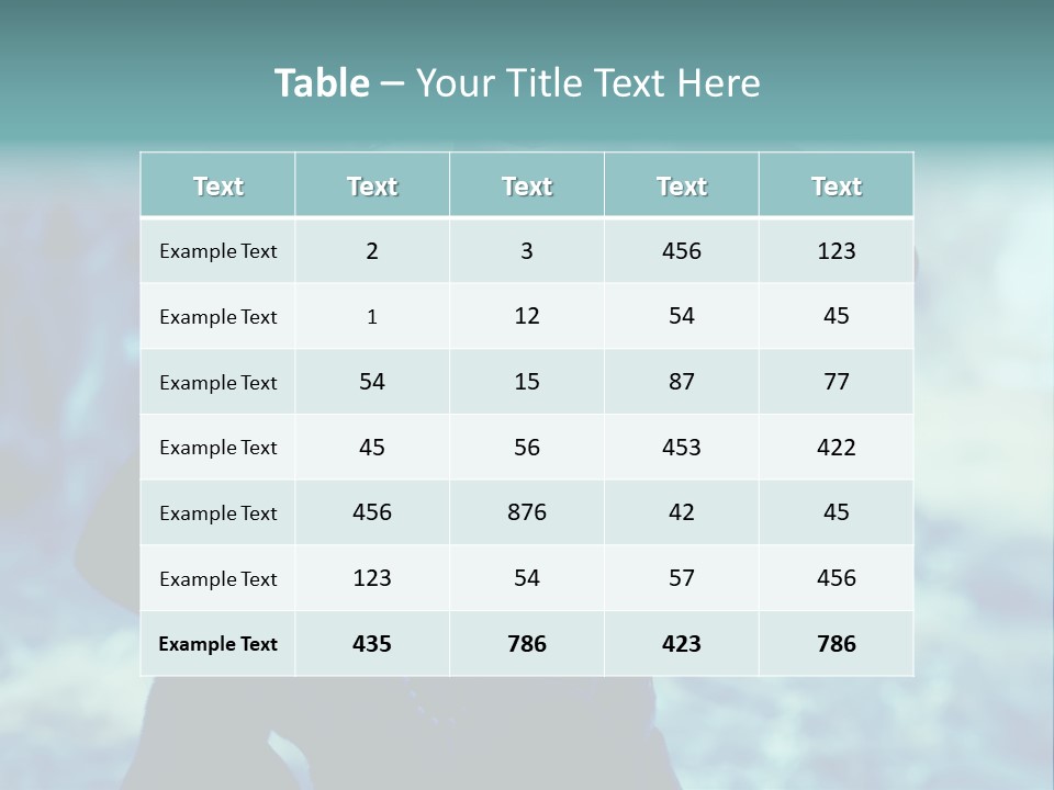 Eyeshadow Portrait Beautiful PowerPoint Template