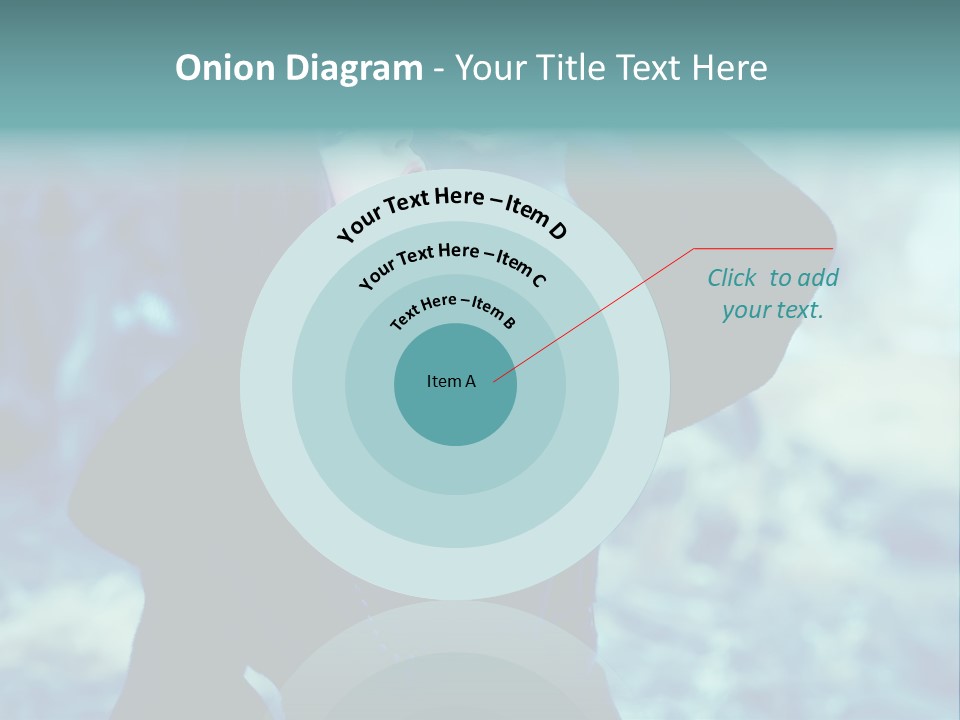 Eyeshadow Portrait Beautiful PowerPoint Template