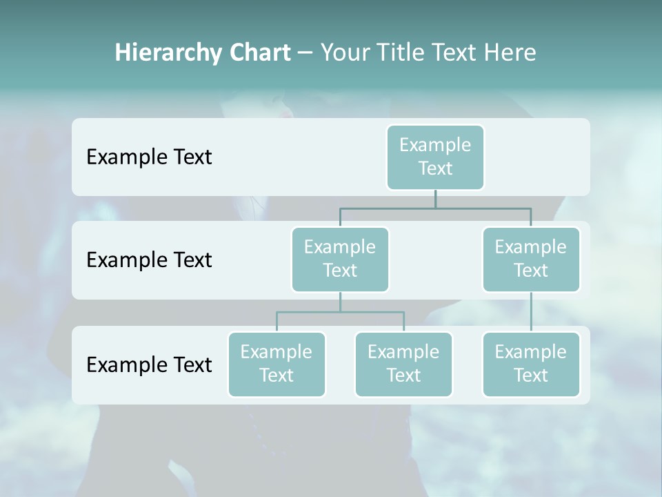 Eyeshadow Portrait Beautiful PowerPoint Template