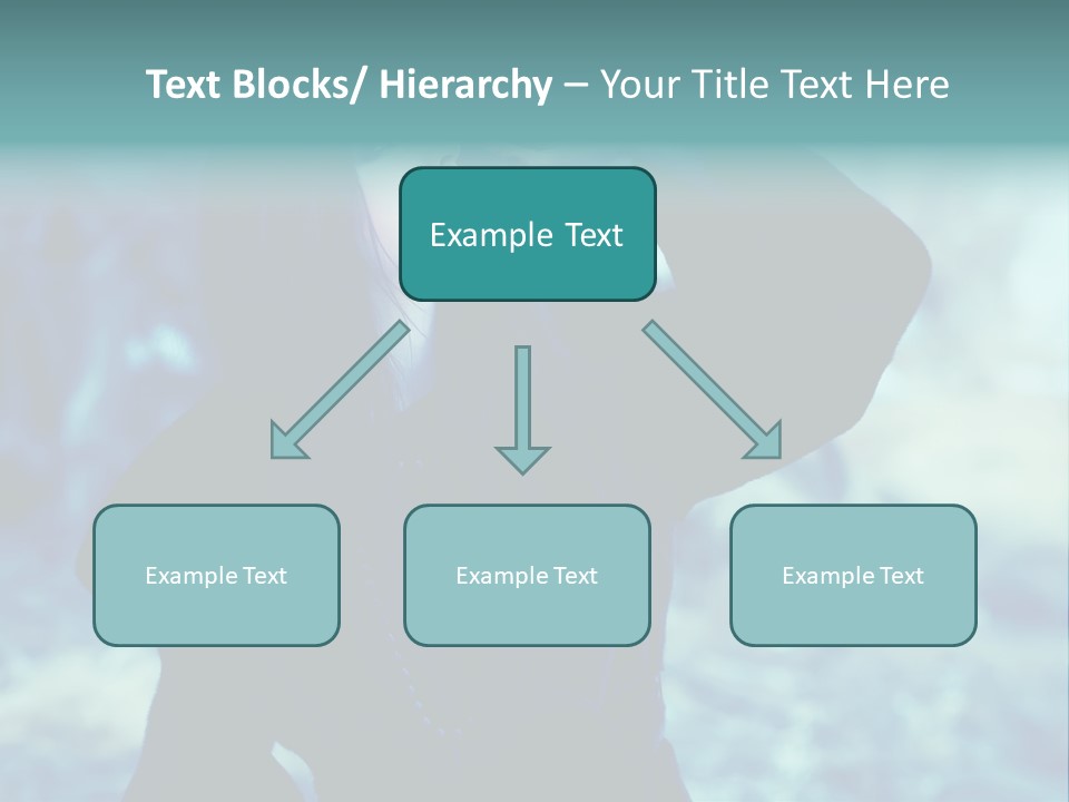 Eyeshadow Portrait Beautiful PowerPoint Template