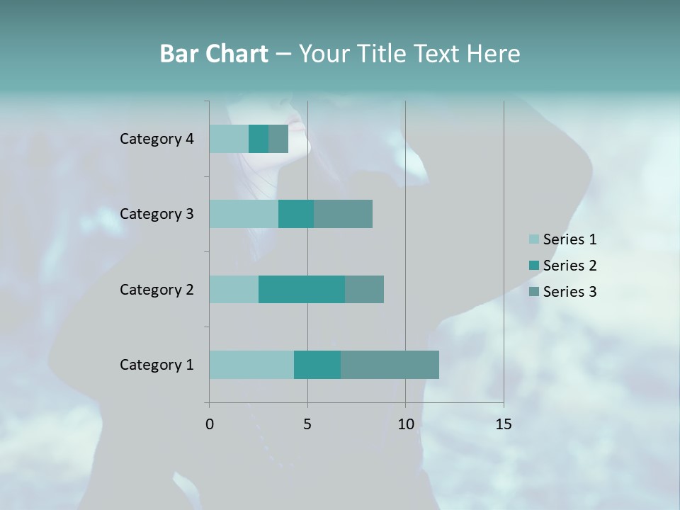 Eyeshadow Portrait Beautiful PowerPoint Template