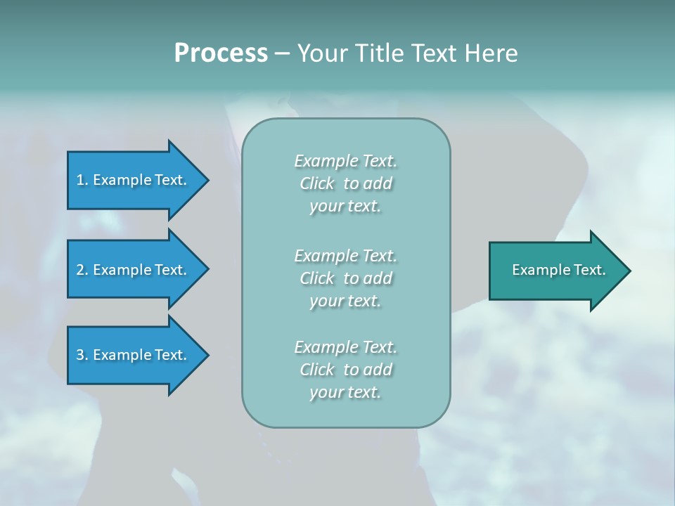 Eyeshadow Portrait Beautiful PowerPoint Template