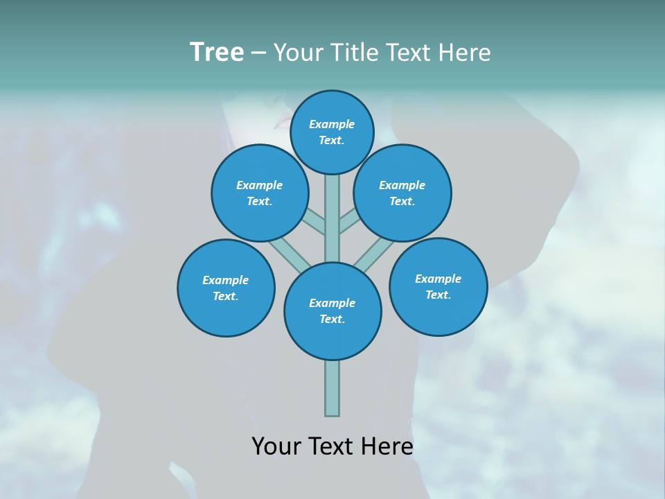 Eyeshadow Portrait Beautiful PowerPoint Template