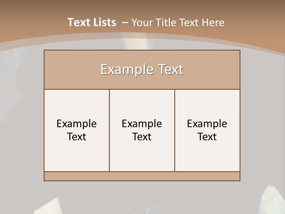 Outdoor Season Make Up PowerPoint Template