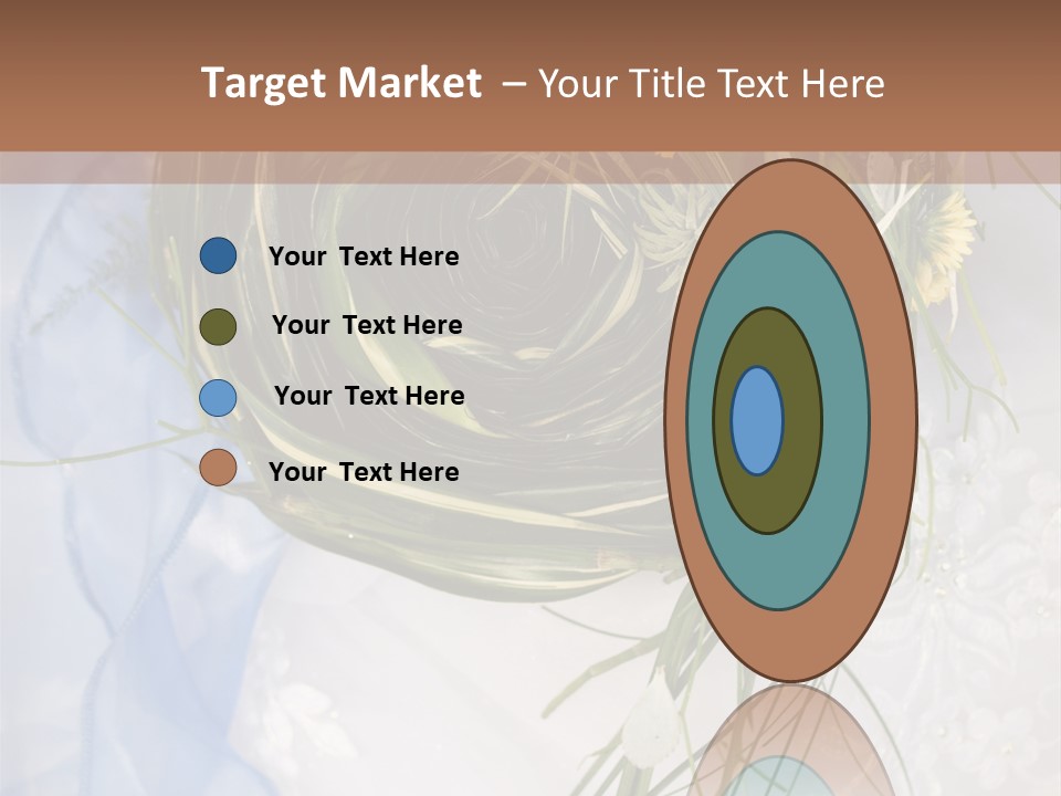 Orchid Yellow Closeup PowerPoint Template