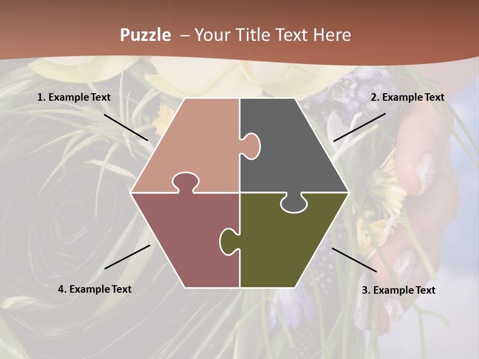 Woman Lace Event PowerPoint Template