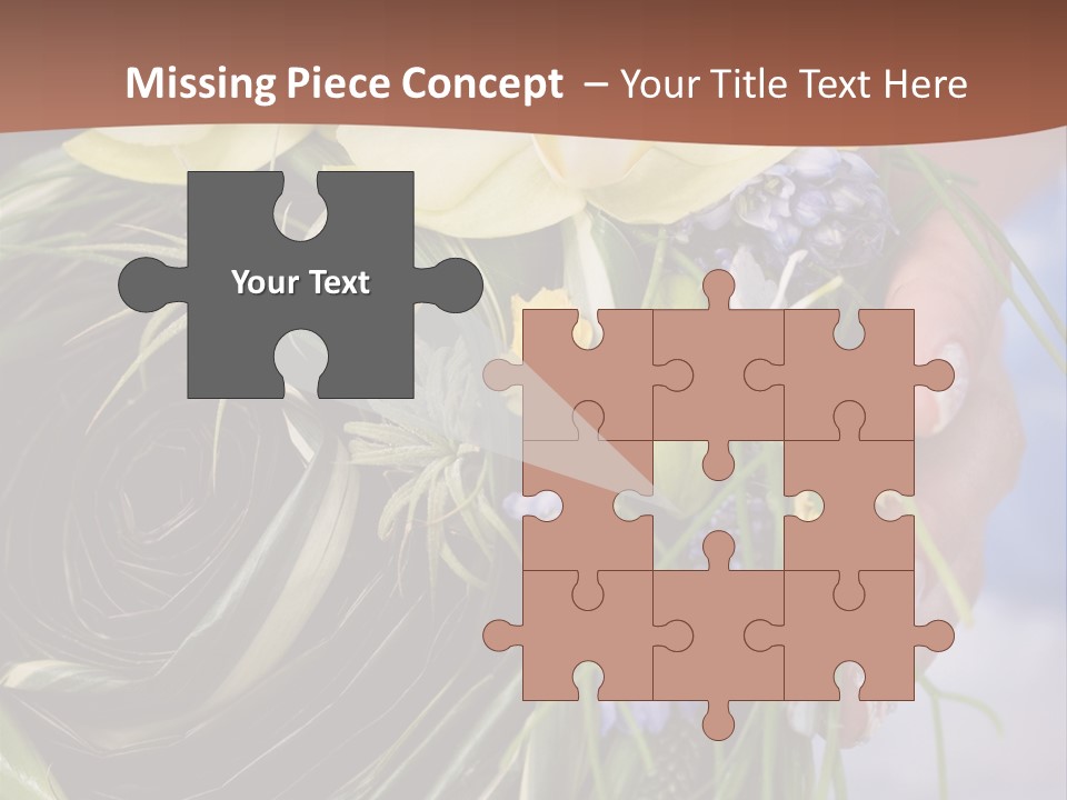 Woman Lace Event PowerPoint Template