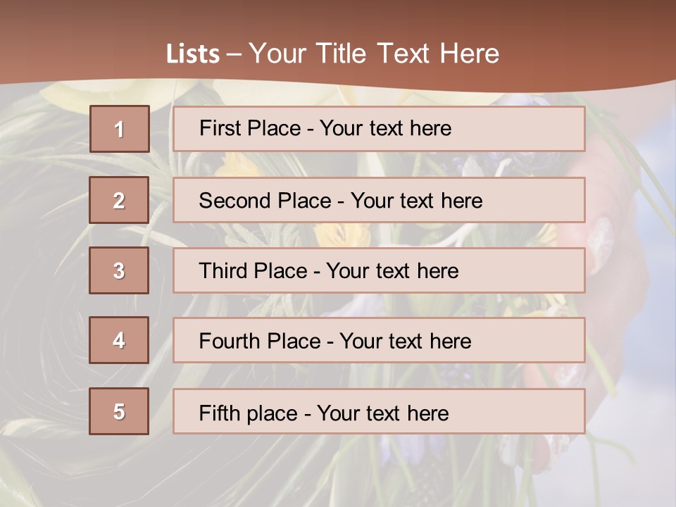 Woman Lace Event PowerPoint Template