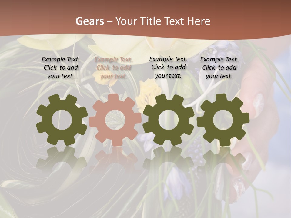 Woman Lace Event PowerPoint Template