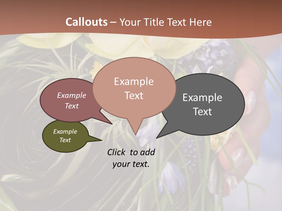 Woman Lace Event PowerPoint Template