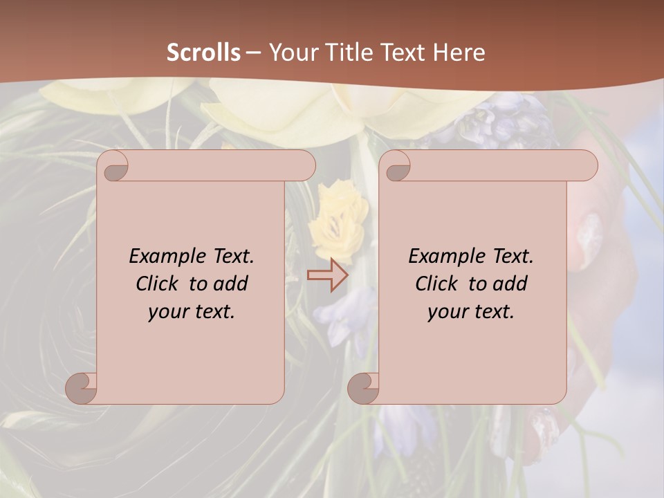 Woman Lace Event PowerPoint Template