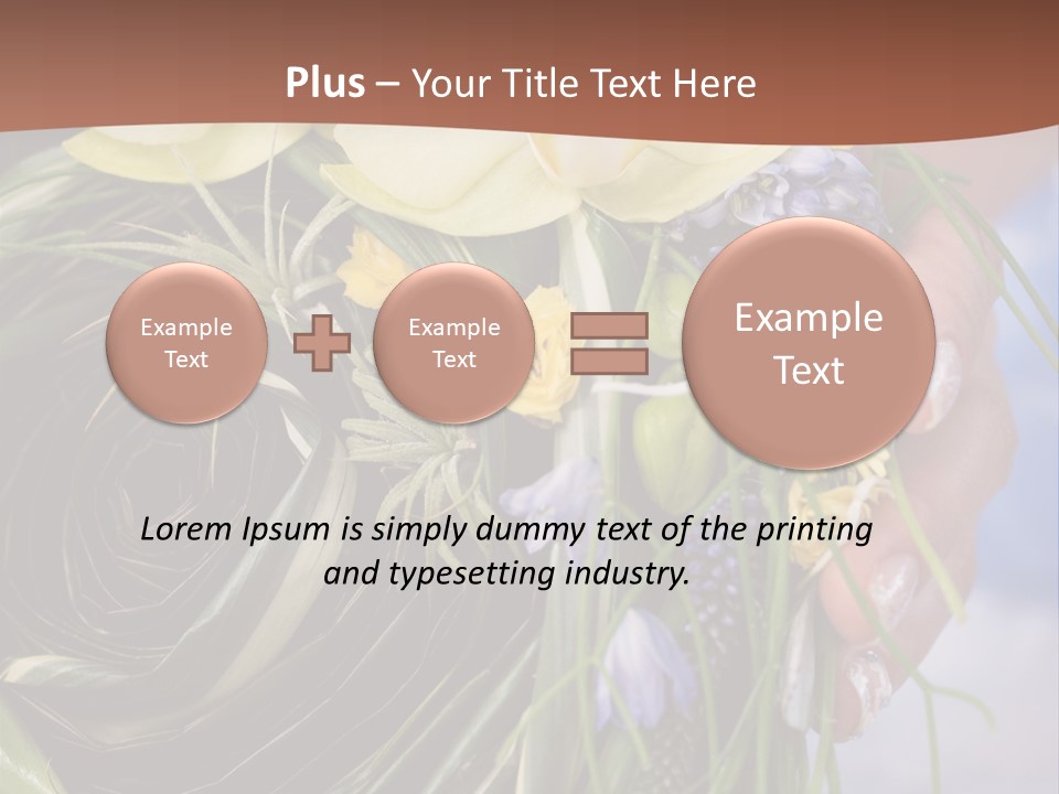 Woman Lace Event PowerPoint Template