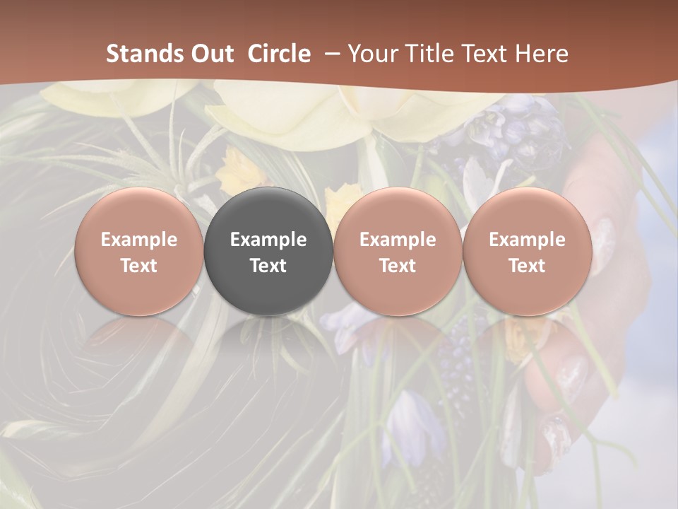 Woman Lace Event PowerPoint Template