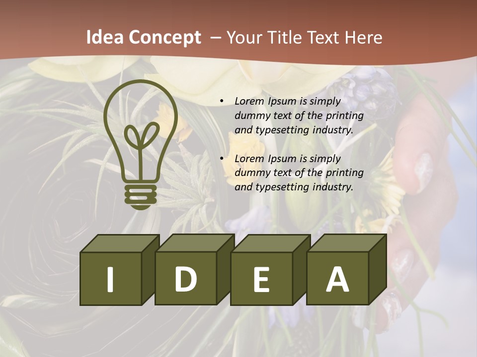 Woman Lace Event PowerPoint Template