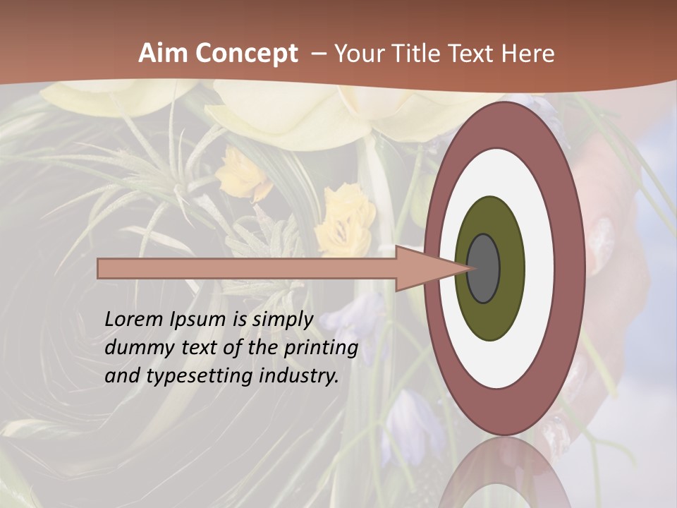 Woman Lace Event PowerPoint Template