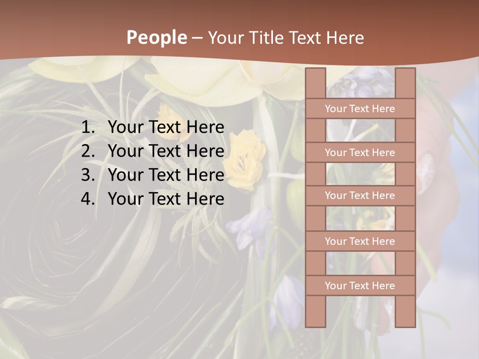 Woman Lace Event PowerPoint Template