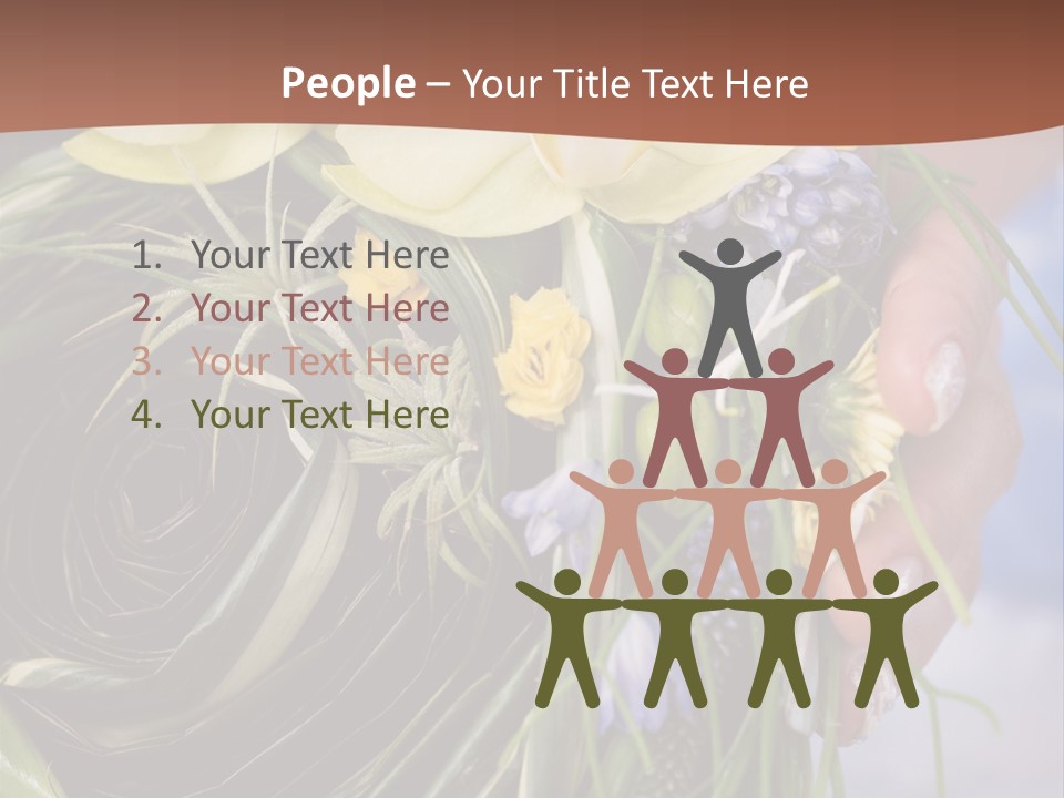 Woman Lace Event PowerPoint Template