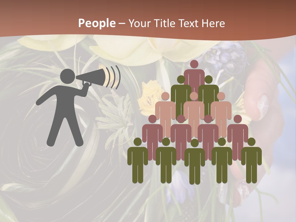 Woman Lace Event PowerPoint Template