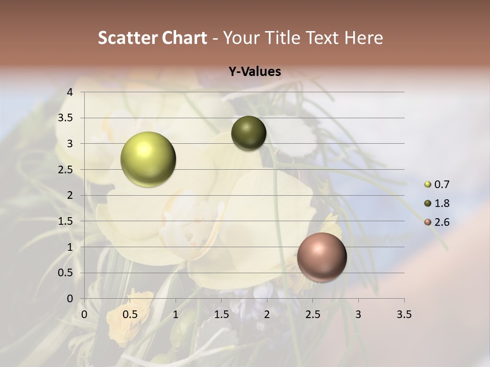 Closeup Decoration Bunch PowerPoint Template