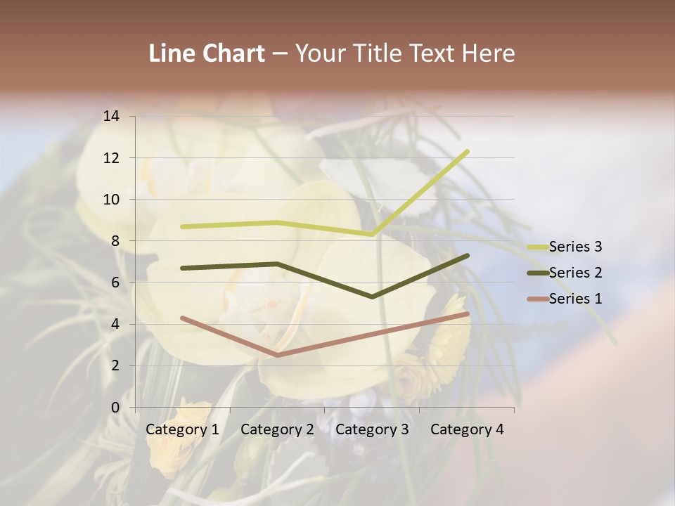 Closeup Decoration Bunch PowerPoint Template