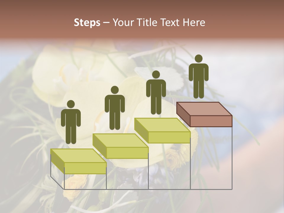 Closeup Decoration Bunch PowerPoint Template