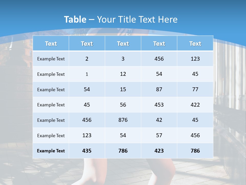 Human Posing Black PowerPoint Template
