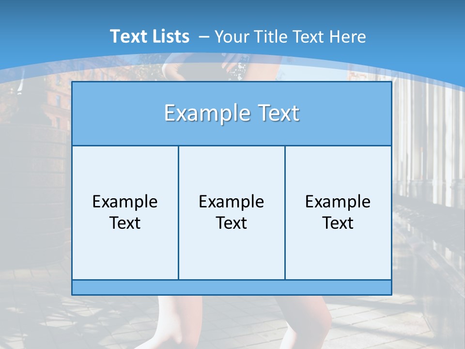 Human Posing Black PowerPoint Template