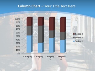 Human Posing Black PowerPoint Template