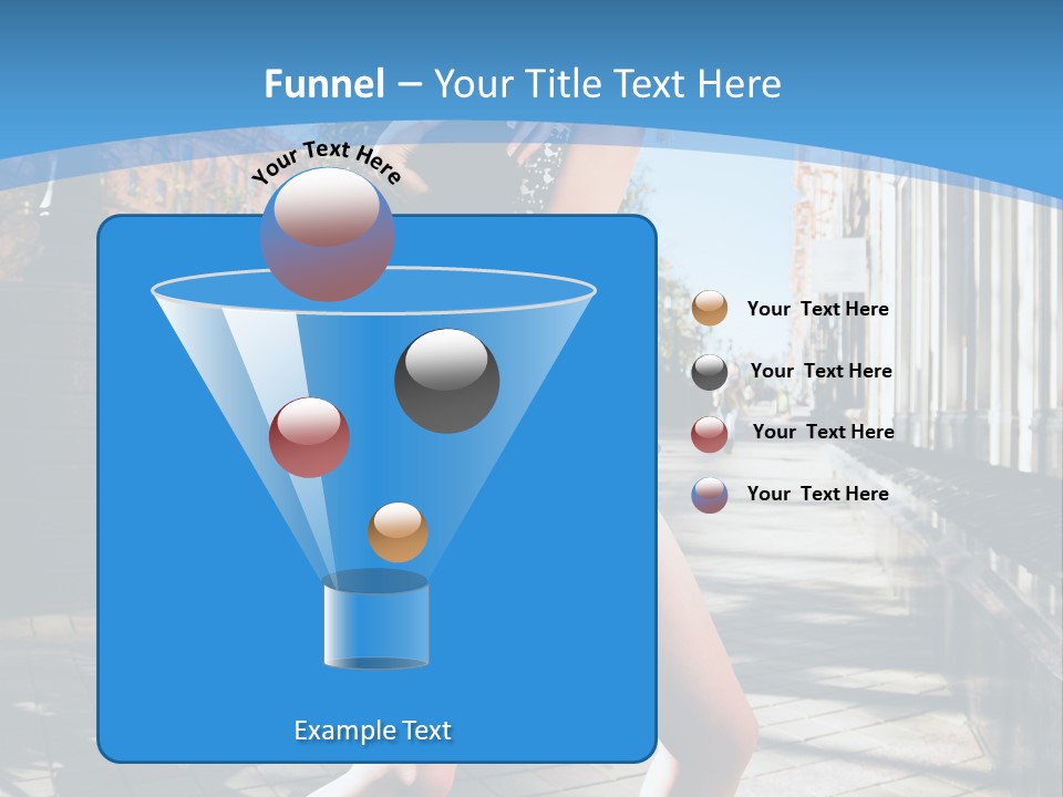 Human Posing Black PowerPoint Template