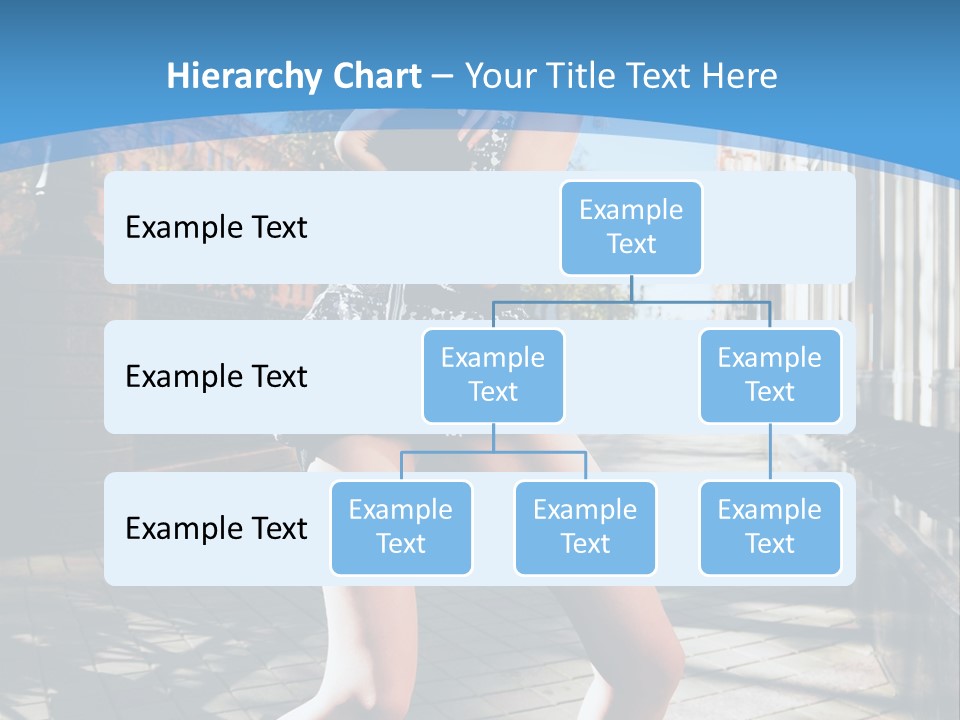 Human Posing Black PowerPoint Template