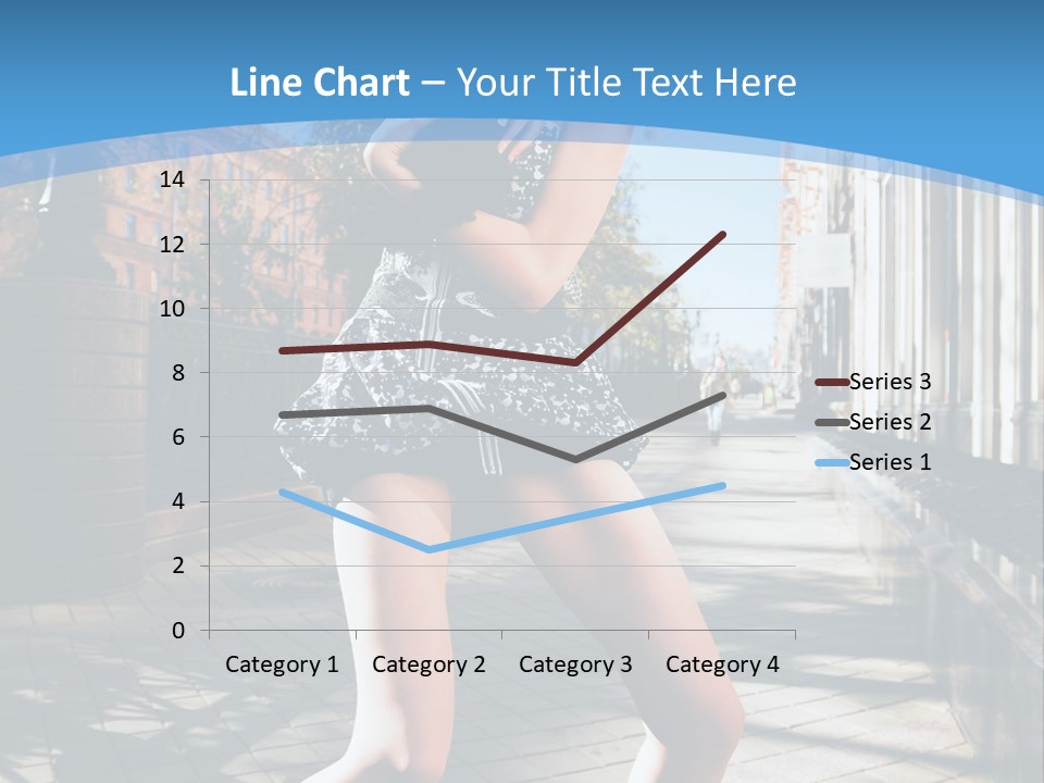 Human Posing Black PowerPoint Template