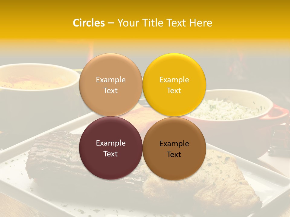 Nutrition Dining Gourmet PowerPoint Template