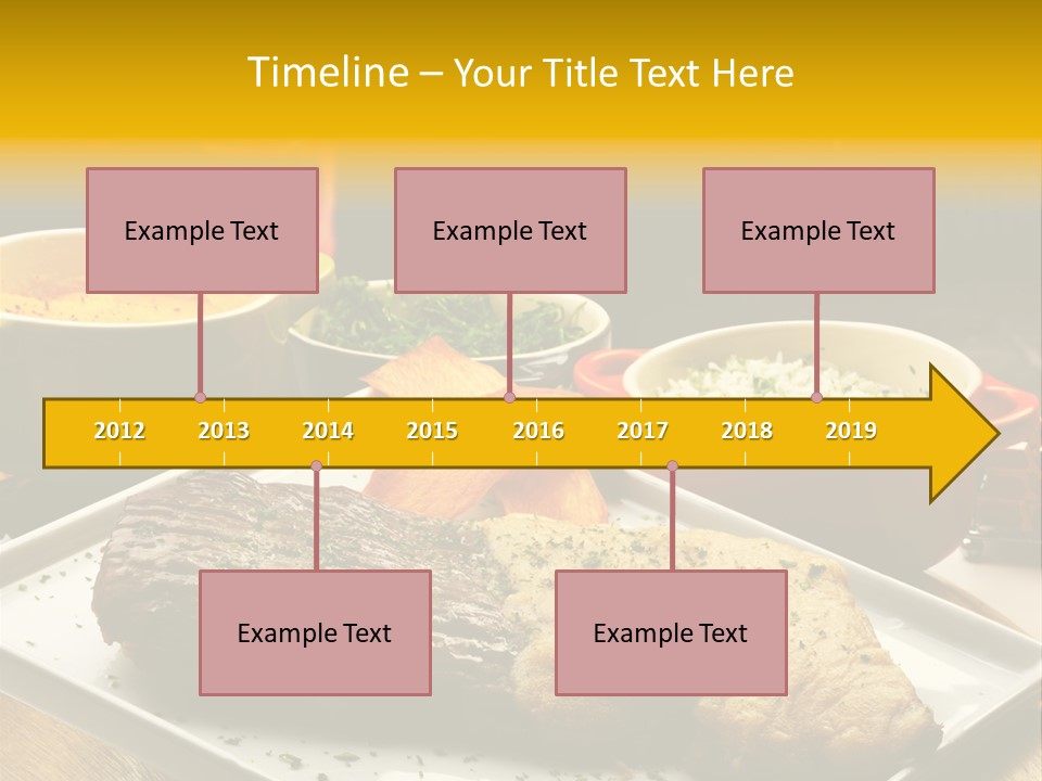 Nutrition Dining Gourmet PowerPoint Template