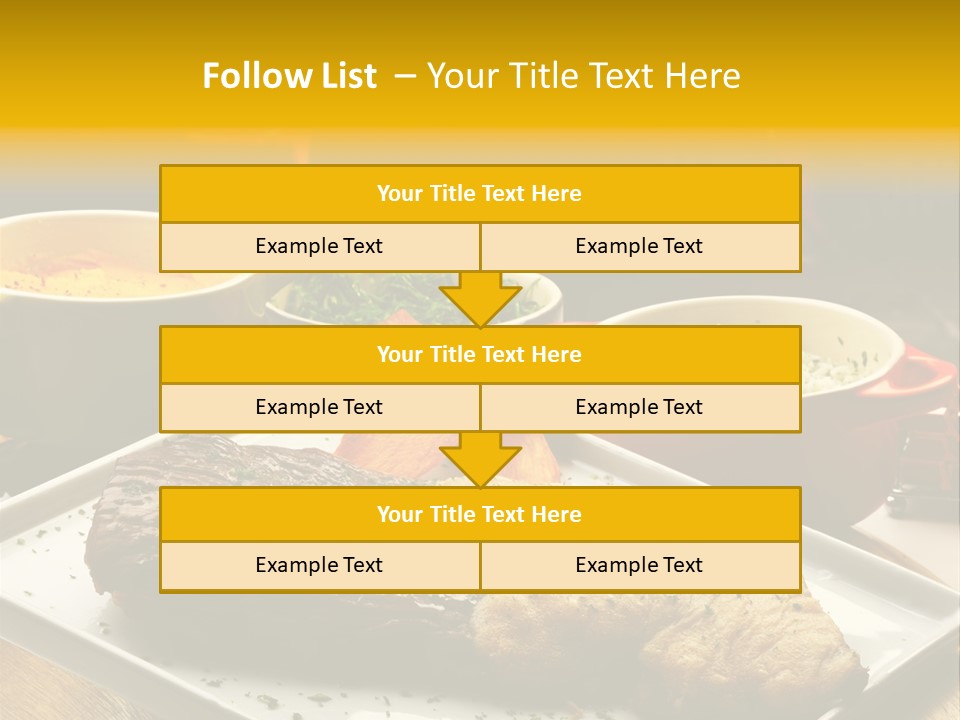 Nutrition Dining Gourmet PowerPoint Template
