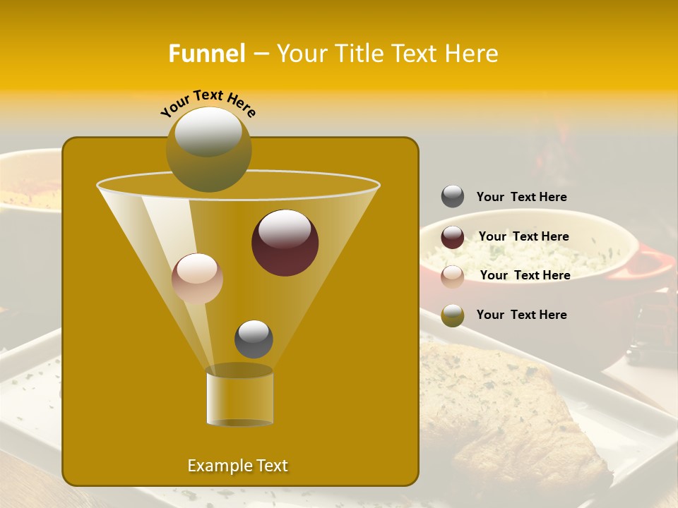 Nutrition Dining Gourmet PowerPoint Template
