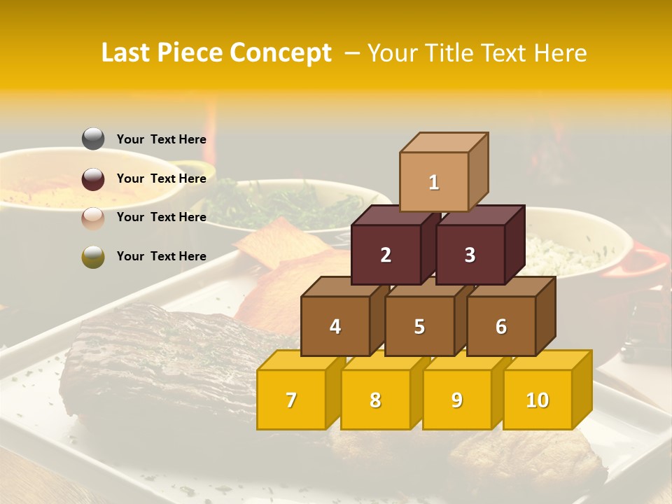 Nutrition Dining Gourmet PowerPoint Template