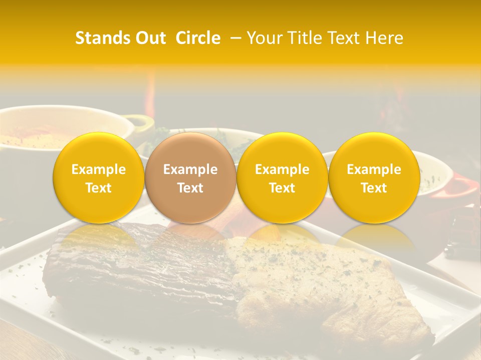 Nutrition Dining Gourmet PowerPoint Template