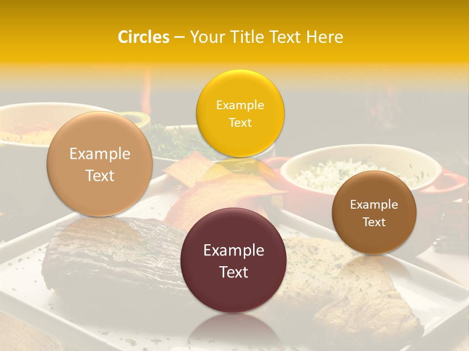 Nutrition Dining Gourmet PowerPoint Template