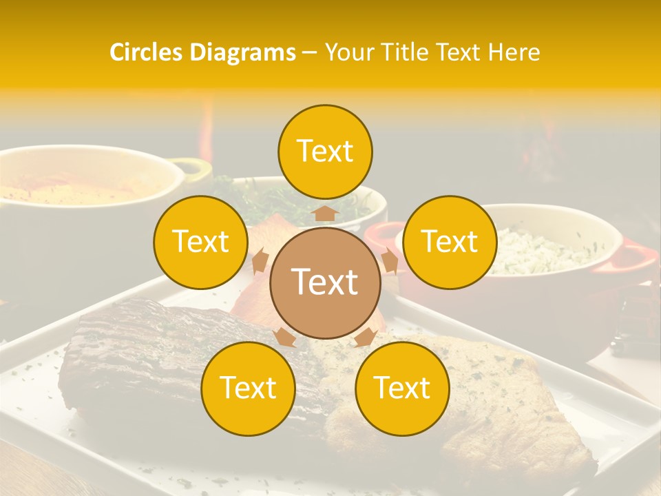 Nutrition Dining Gourmet PowerPoint Template
