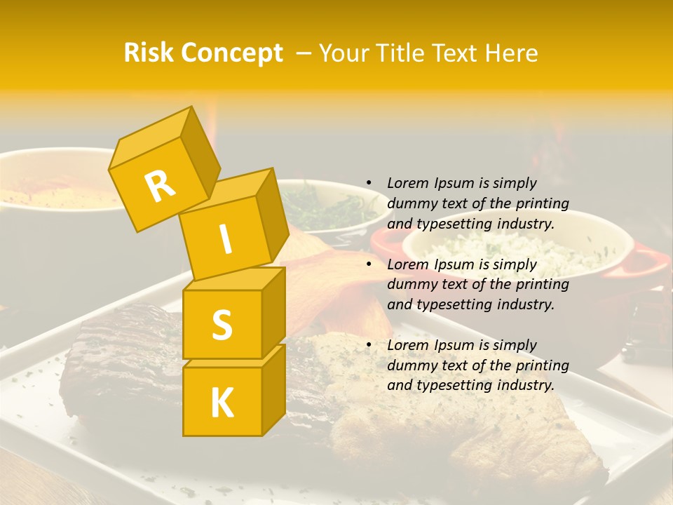 Nutrition Dining Gourmet PowerPoint Template