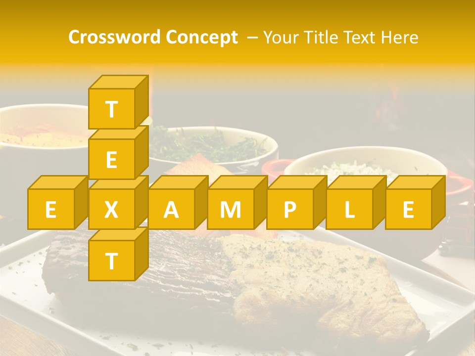 Nutrition Dining Gourmet PowerPoint Template