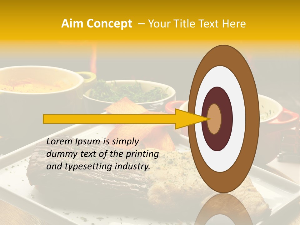 Nutrition Dining Gourmet PowerPoint Template