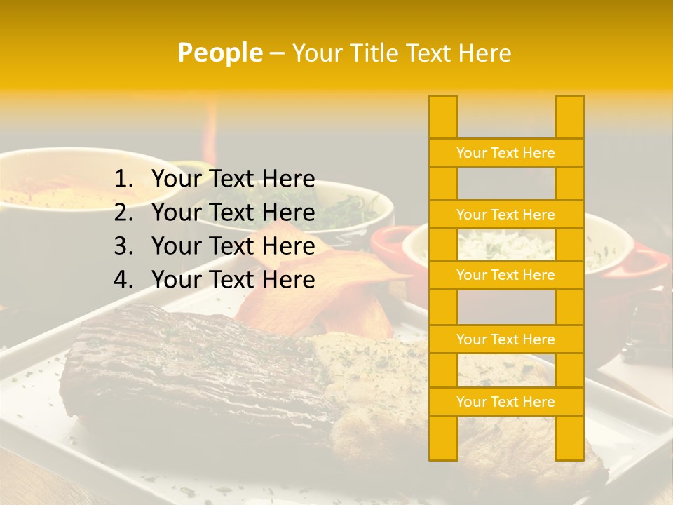 Nutrition Dining Gourmet PowerPoint Template