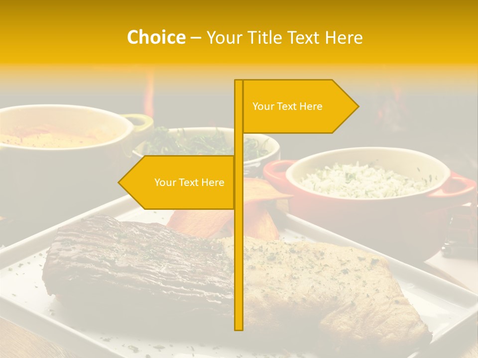 Nutrition Dining Gourmet PowerPoint Template