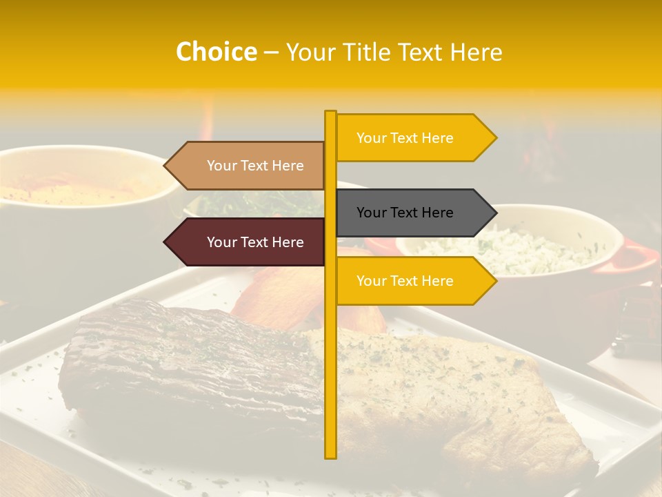 Nutrition Dining Gourmet PowerPoint Template