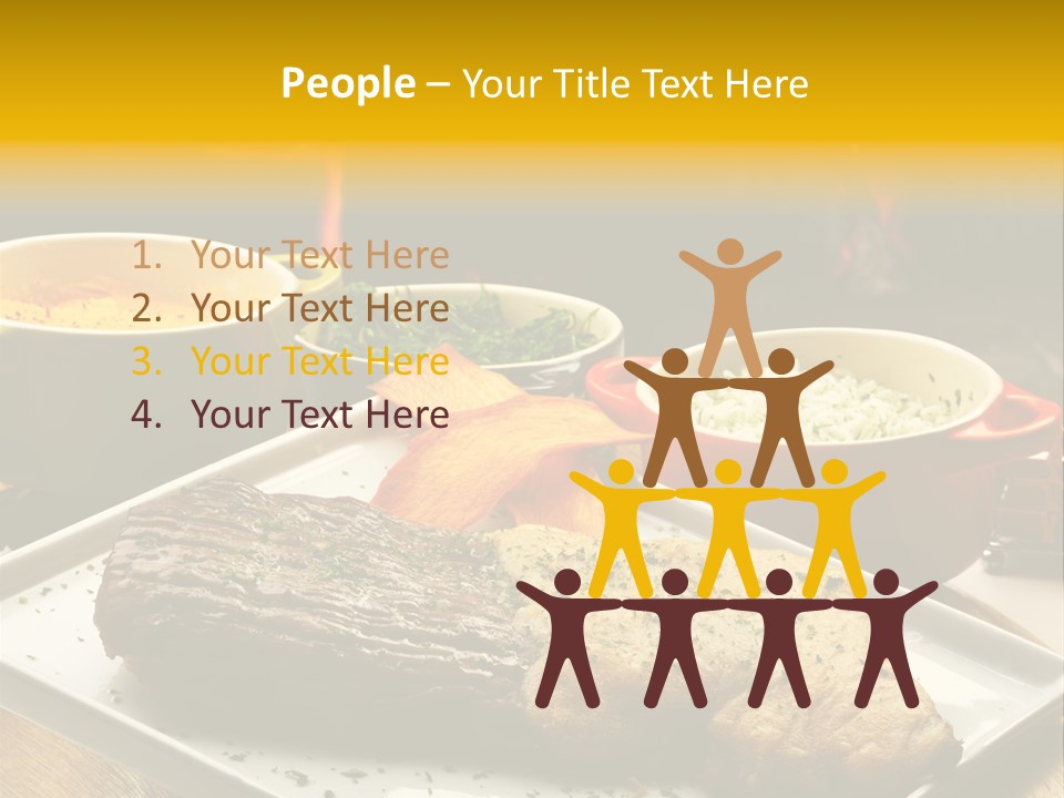 Nutrition Dining Gourmet PowerPoint Template