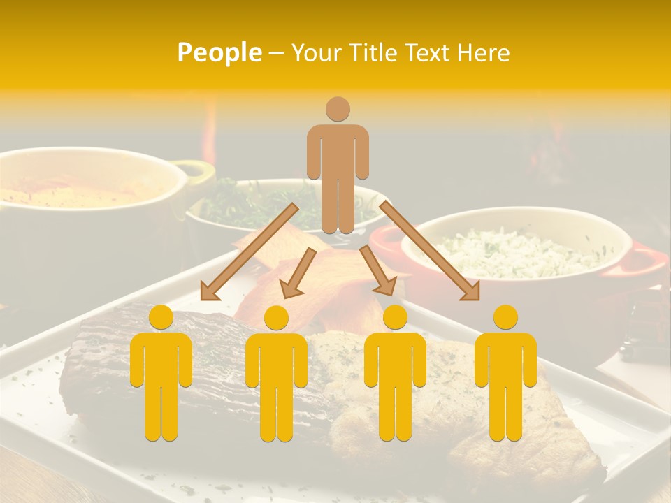 Nutrition Dining Gourmet PowerPoint Template