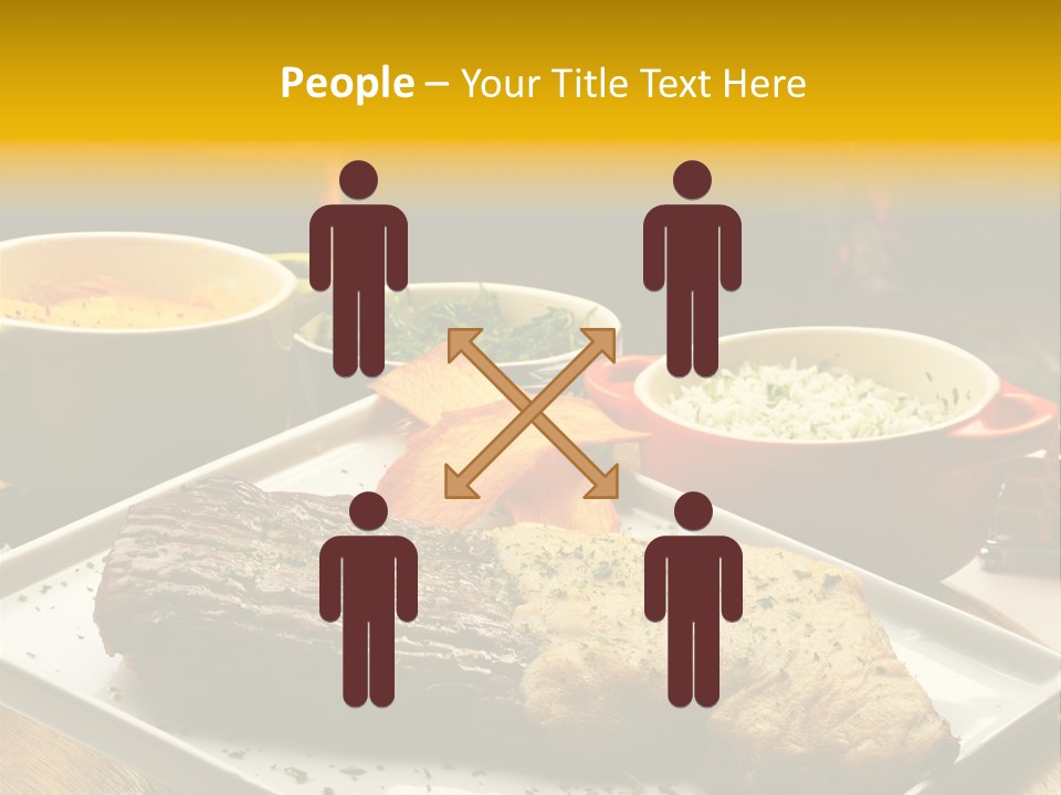 Nutrition Dining Gourmet PowerPoint Template