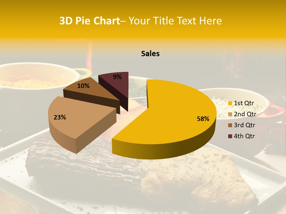Nutrition Dining Gourmet PowerPoint Template