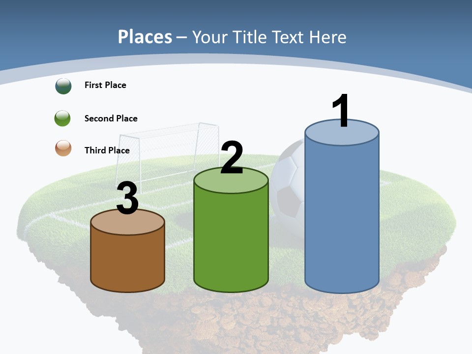 Island Piece Detailed PowerPoint Template